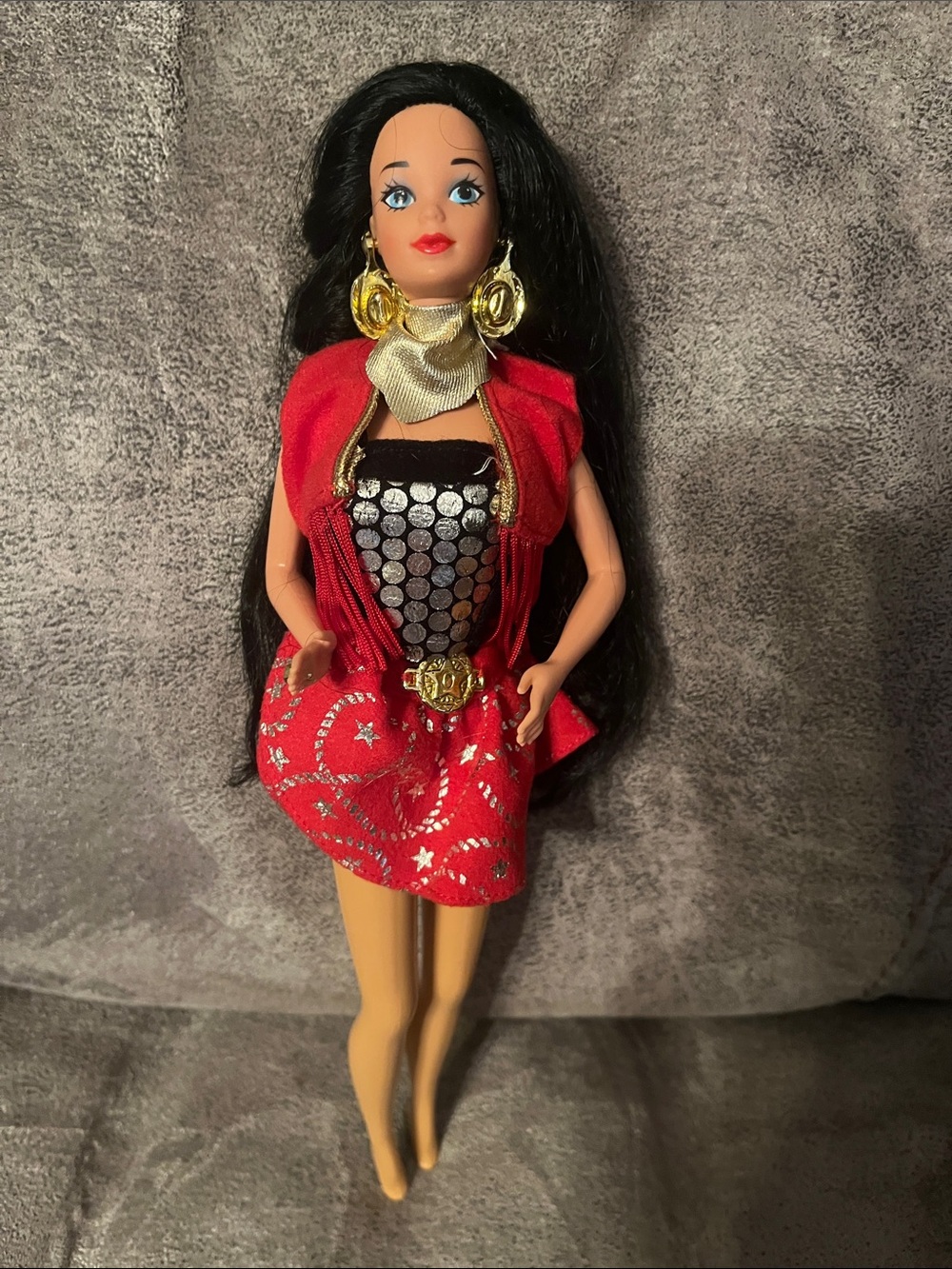 Vintage 1993 Western Stampin Tara Lynn Doll Rare Steffie Face